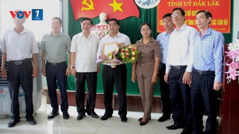 1 ngày sau tuyển chọn, Đăk Lăk công bố Bí thư huyện Lăk (21/3/2020)