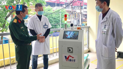 Tăng hiệu quả phòng, chống dịch bệnh từ việc sử dụng robot (11/4/2020)