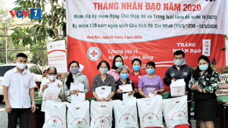 Những hoạt động thiết thực hỗ trợ cộng đồng trong Tháng Nhân đạo (8/5/2020)