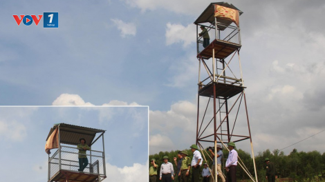 Nghệ An: Lắp đặt camera - giải pháp bảo vệ rừng mùa nắng nóng (14/6/2020)
