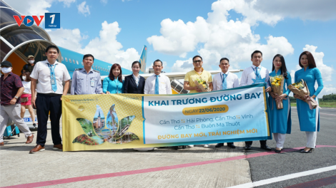 Cần Thơ có thêm 3 đường bay mới kết nối nội địa (22/6/2020)