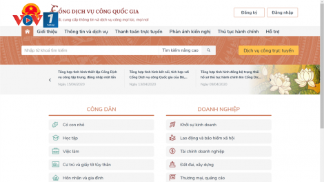 Chứng thực bản sao điện tử trên Cổng dịch vụ công Quốc gia - Bước tiến trong xây dựng Chính phủ điện tử (25/06/2020)