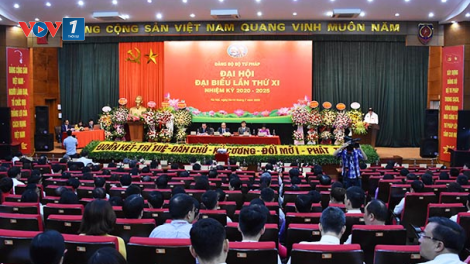 Đại hội đại biểu Đảng bộ Bộ Tư pháp lần thứ 11 (10/7/2020)
