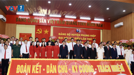 Hậu Giang: Ông Nguyễn Văn Bảy tái đắc cử Bí thư Huyện ủy Phụng Hiệp (18/07/2020)