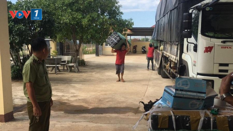 Quản lý thị trường Bình Định: Tạm giữ hơn 70.000 chiếc khẩu trang y tế không có hóa đơn, chứng từ (30/7/2020)