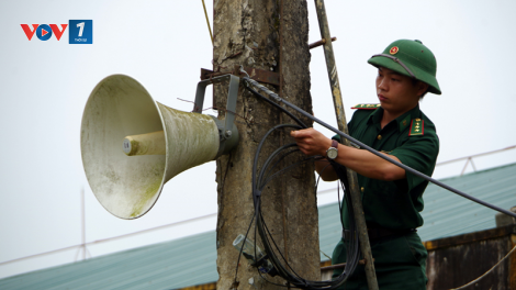 Loa phát thanh trong thế trận "vành đai xanh" chống dịch vùng biên (11/8/2020)