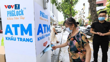 Hà Nội thêm một cây ATM khẩu trang miễn phí vì cộng đồng (25/8/2020)