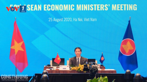 Thúc đẩy phục hồi kinh tế, duy trì chuỗi sản xuất, cung ứng khu vực và toàn cầu: Ưu tiên chính trong Hợp tác kinh tế ASEAN (30/8/2020)