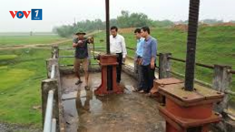 Đê kè Lập Thạch (Sông Lô) - điểm nóng mùa mưa bão (13/8/2020)