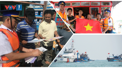 “Cảnh sát biển đồng hành với ngư dân”: Mô hình thiết thực, nghĩa tình. (12/12/2019)