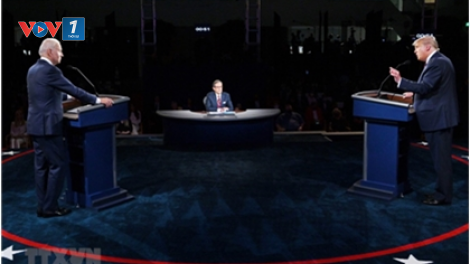 120 triệu người theo dõi cuộc đối đầu trực tiếp Trump-Biden (30/9/2020)