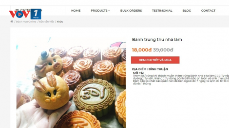 Bánh trung thu handmade bán trên mạng, liệu có an toàn? (20/9/2020)
