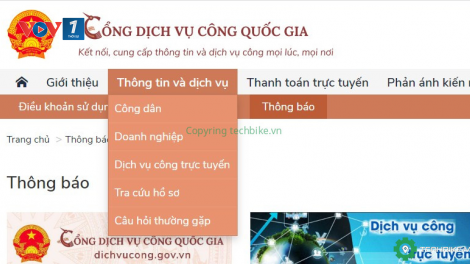 Thúc đẩy thanh toán trực tuyến trên Cổng Dịch vụ công Quốc gia (10/9/2020)