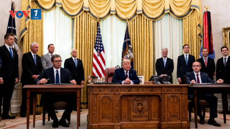 Toan tính chính trị mới của chính quyền tổng thống Donald Trump khi trung gian hòa giải giữa Serbia và Kosovo (6/9/2020)