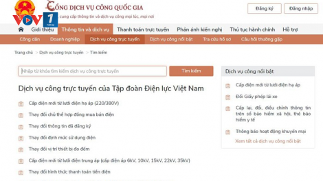 Cổng Dịch vụ công quốc gia: Cầu nối giữa cơ quan Nhà nước với người dân, doanh nghiệp (7/01/2021)