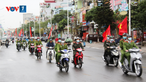 Công an Quảng Ninh ra quân trấn áp tội phạm, bảo vệ Tết bình yên (29/01/2020)