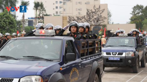 Công an thành phố Hải Phòng tăng cường bảo đảm an ninh trật tự để nhân dân vui xuân đón Tết (25/01/2021)