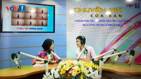Chăm sóc sức khỏe người cao tuổi qua ứng dựng S-Health (7/10/2021)