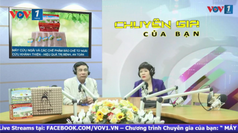 Máy cứu ngải và các chế phẩm bào chế từ ngải cứu Khánh Thiện trị bệnh hiệu quả an toàn (14/11/2021)
