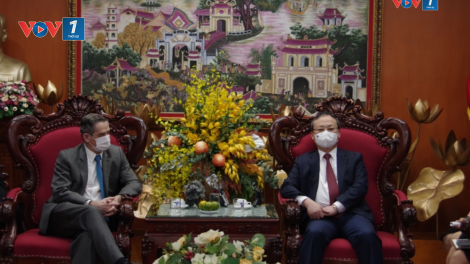 Tổng Giám đốc Đài TNVN tiếp Đại sứ Chile Patricio Arturo Marshall (04/11/2021)