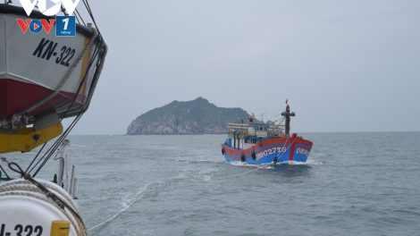 Chi đội Kiểm ngư số 3 đẩy mạnh tuyên truyền pháp luật chống khai thác IUU cho ngư dân miền Trung (15/11/2021)