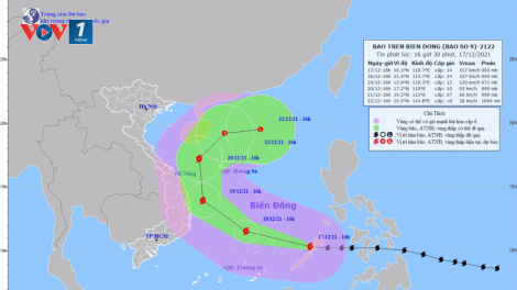 THỜI SỰ 21H30 ĐÊM 17/12/2021: Bão RAI với cường độ rất mạnh đã vào Biển Đông thành cơn bão số 9
CHƯA CÓ BĂNG