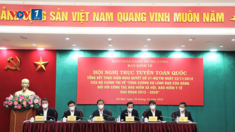Đồng chí Trần Tuấn Anh chủ trì Hội nghị trực tuyến tổng kết Nghị quyết số 21 của Bộ Chính trị về BHXH, BHYT
