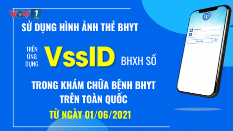 Hàng nghìn người sử dụng hình ảnh thẻ BHYT trên ứng dụng VSSID đi KCB(06/06/2021)