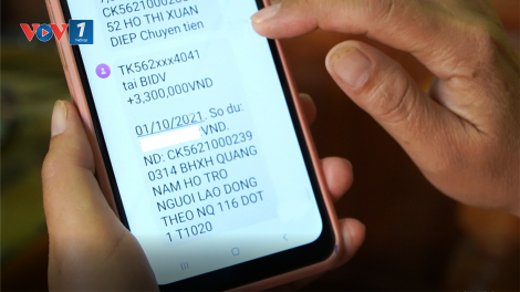 Người lao động có thể làm thủ tục BHXH tại nhà để nhận gói an sinh lần 2 (11/08/2021)
