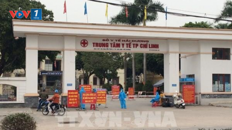 Các tài xế hỗ trợ vận chuyển thiết bị, nhu yếu phẩm ở Chí Linh – Hải Dương (4/2/2021)