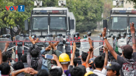 Biểu tình Myanmar có thương vong – Thế giới lo ngại (21/2/2021)