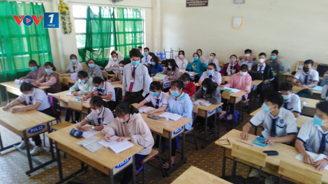 Tiền Giang: học sinh nhập học ngay sau Tết, băn khoăn vấn đề phòng dịch covid-19 (18/02/2021)