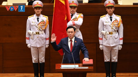 Ông Vương Đình Huệ được bầu làm Chủ tịch QH và có bài phát biểu đầu tiên (31/3/2021)