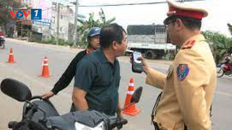Thái Nguyên - Tăng cường xử lý vi phạm nồng độ cồn, ma túy để kéo giảm tai nạn giao thông (29/3/2021)