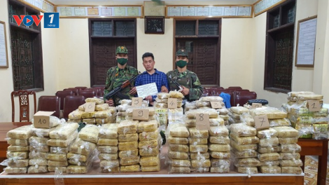 Gần 350 kg ma túy vừa bị bắt giữ tại Nghệ An (05/04/2021)