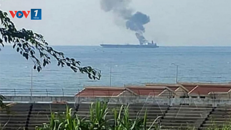 Một tàu chở dầu bị tấn công ở vùng biển ngoài khơi Syria (25/04/2021)