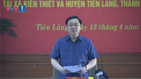 Chủ tịch Quốc hội Vương Đình Huệ: Việc chuẩn bị bầu cử phải thực hiện khoa học, thuận tiện cho cử tri (13/04/2021)