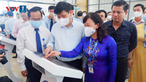 Bộ trưởng Bộ y tế: Cần Thơ nhanh chóng hoàn thành BV dã chiến tuyến trung ương tại Cần Thơ (26/4/2021)