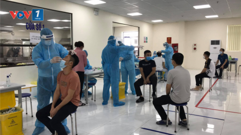 Bắc Giang: Chủ động, quyết liệt phòng chống dịch COVID-19 tại KCN (13/5/2021)