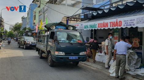 Đà Nẵng: Tăng cường nhắc nhở, xử phạt hành vi lơ là phòng chống COVID-19 (5/5/2021)