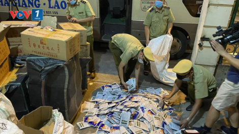 Hà Giang thu giữ hơn 10.000 sản phẩm không hóa đơn chứng từ (20/5/2021)
