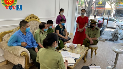 Nghệ An: xử phạt cơ sở kinh doanh không chấp hành lệnh đóng cửa phòng, chống dịch (13/5/2021)
