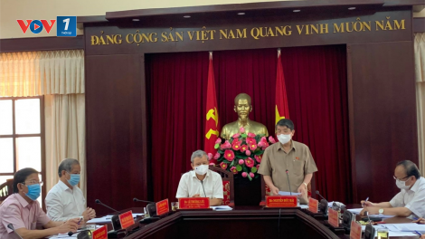 Phó Chủ tịch Quốc hội Nguyễn Đức Hải kiểm tra công tác bầu cử tại Huế (04/05/2021)