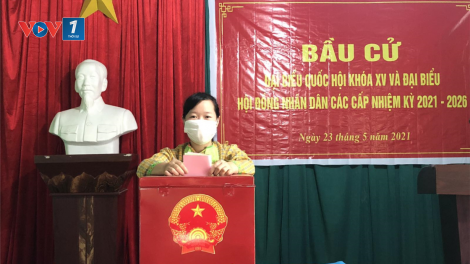 Xã biên giới miền núi Cao Lâu hoàn thành bầu cử (23/05/2021)