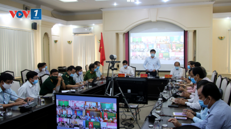 Đồng Tháp họp trực tuyến Ban chỉ đạo phòng, chống dịch Covid-19 với các địa phương (04/05/2021)