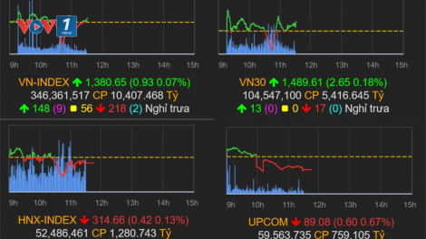 Thị trường chứng khoán: VN-Index lập đỉnh mới, tăng 16 điểm (29/6/2021)