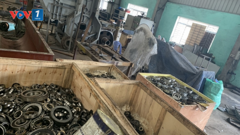 Quảng Ninh: phát hiện, thu giữ và tiêu hủy gần 35.000 vòng bi giả mạo nhãn hiệu (25/06/2021)