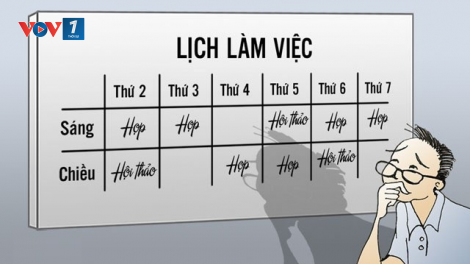 Giảm ngay họp hành, hội nghị không cần thiết (10/06/2021)
