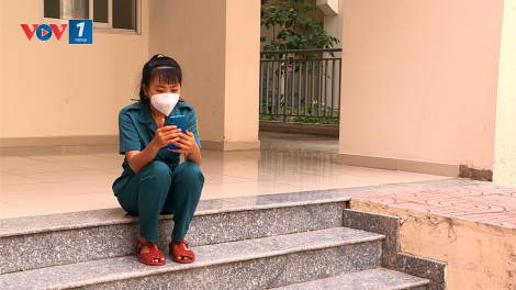 Nữ dân quân nơi tuyến đầu chống dịch Covid-19 ở TP.HCM (4/8/2021)