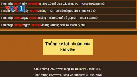 Cách nhận biết và phòng tránh mắc bẫy tài chính số biến tướng đa cấp (09/08/2021)
